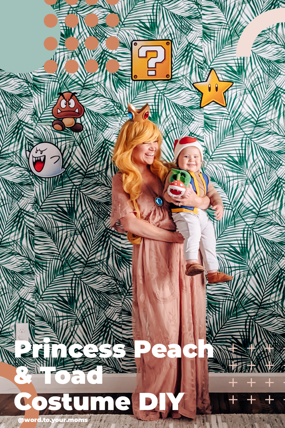 Princess Peach and Toad DIY Costume: Get the Look!